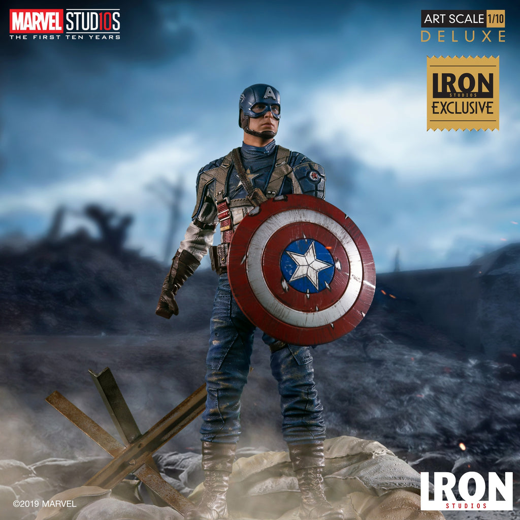 Statue Captain America - MCU 10 Years - Marvel - Art Scale 1/10