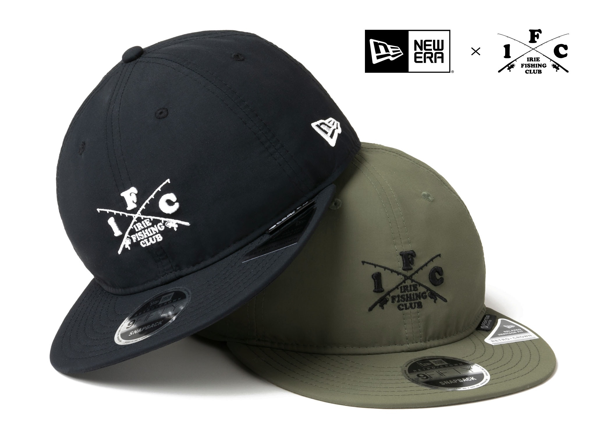 NEW ITEM】-×NEW ERA CROSS ROD RC 9FIFTY CAP- | IRIE FISHING CLUB