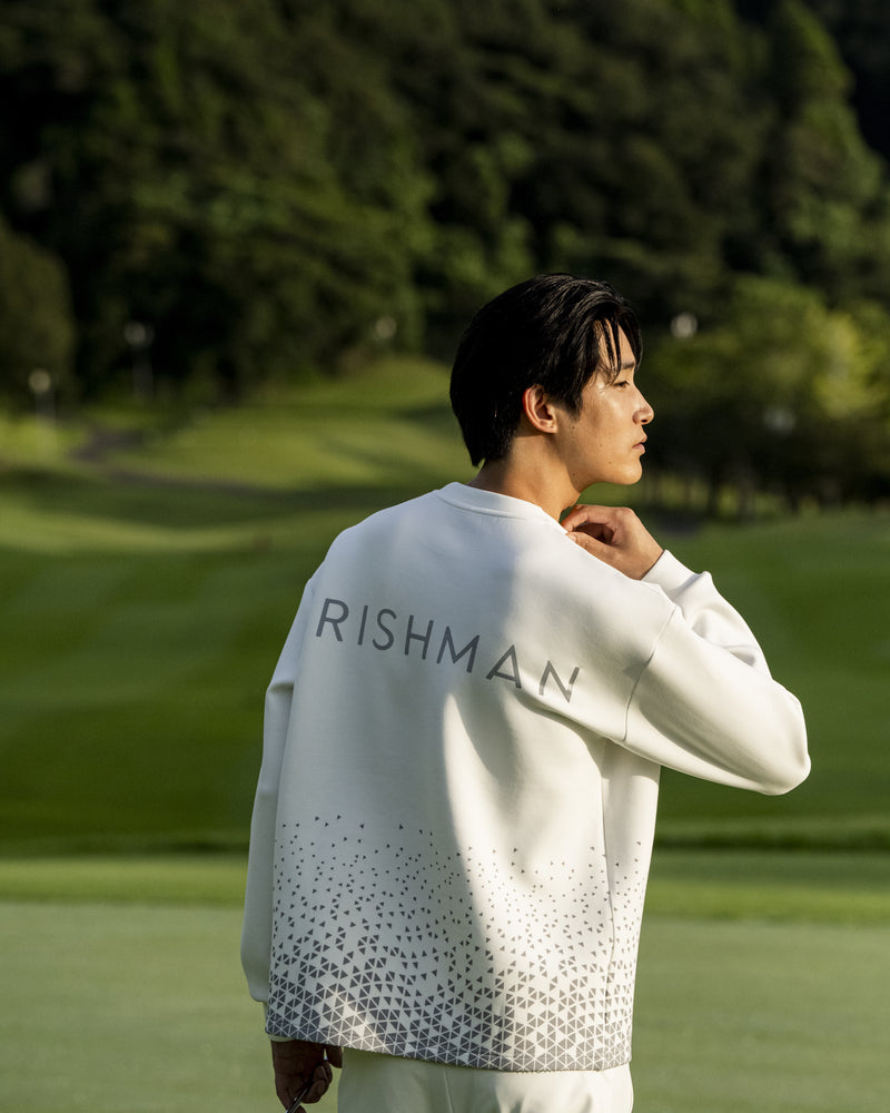 REFLECT】gradation pullover / 光るグラデーションプルオーバー