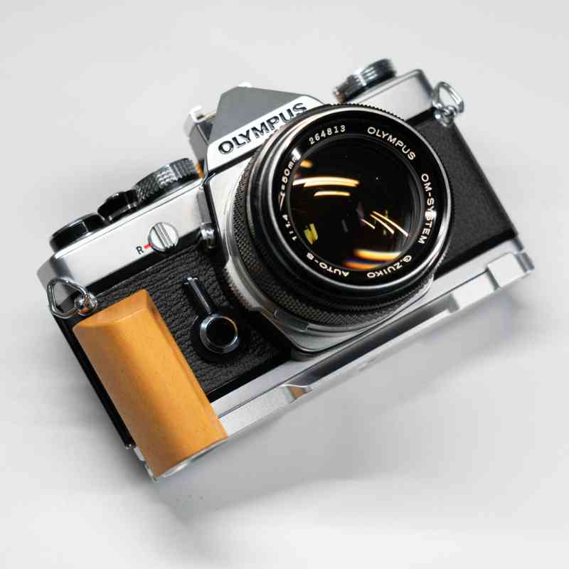 フィルム オリンパス OM1 グリップウッド (OM2 OM3Ti)