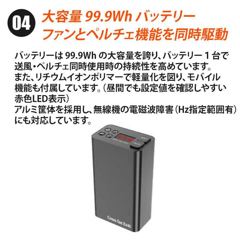 Cross-fan(クロスファン)EX40 スターターキット[Cross(クロス)/EX40
