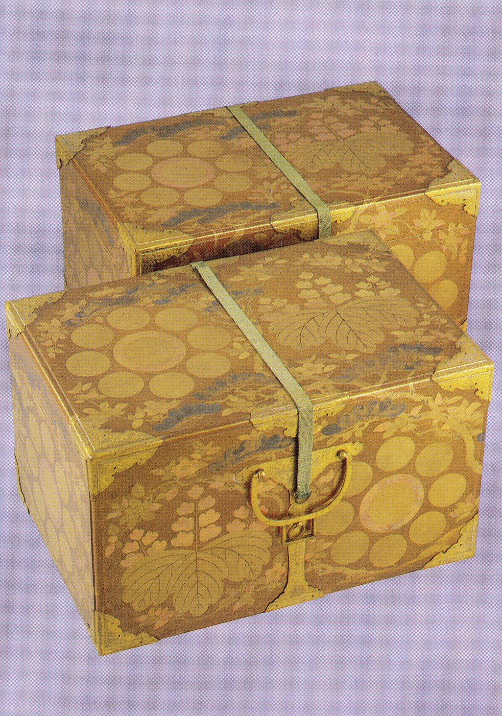 桐・九曜紋蒔絵挾箱 付 目録 | いわくに文化財探訪