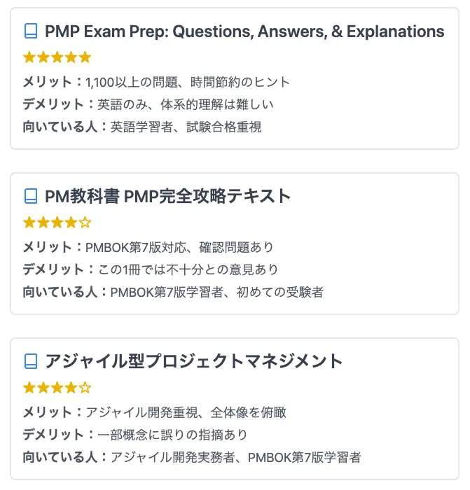 PMPの参考書選びで失敗しない3つのポイントと厳選おすすめ3冊 | Azure