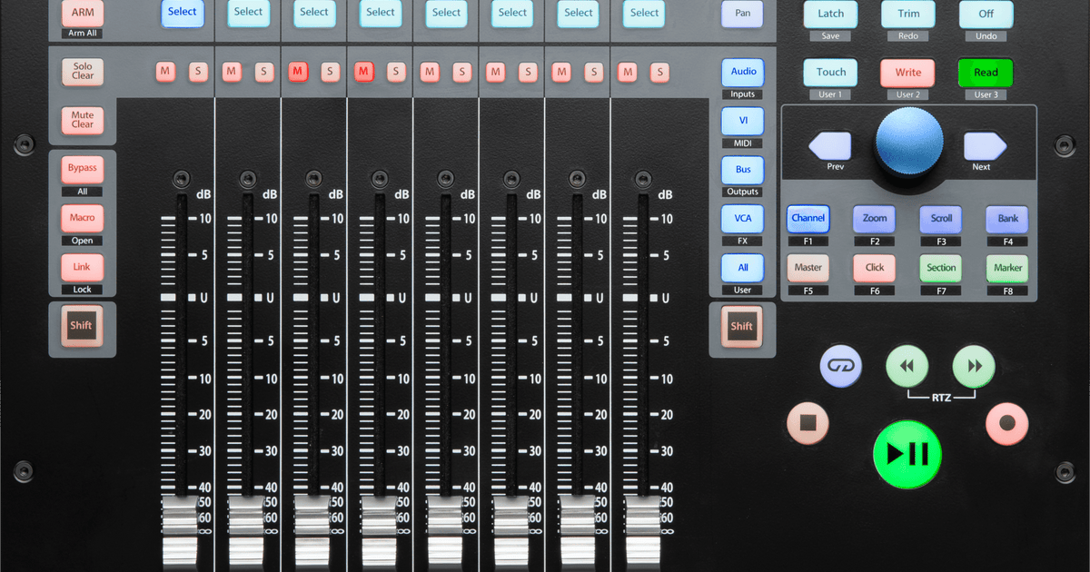 FaderPort® 8 DAW Controller – PreSonus