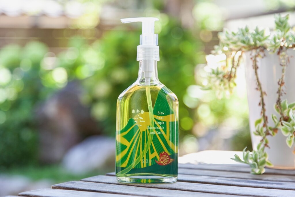 使っています！伊都の国洗剤hinata！すすぎゼロの量り売りローカル洗剤