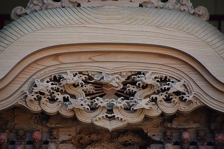 貝塚 森町新調だんじり その②：主屋根回り | シン・板原村のだんじり会館