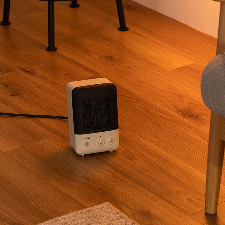 人感センサー付 セラミックファンヒーター 人に反応して自動ON