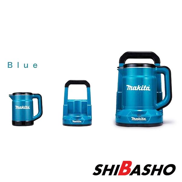 マキタ（makita） 充電式ケトル 本体のみ KT360DZ 青 W 白 アクセサリ