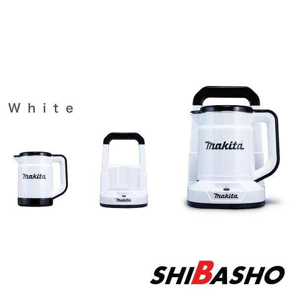 マキタ（makita） 充電式ケトル 本体のみ KT360DZ 青 W 白 アクセサリ