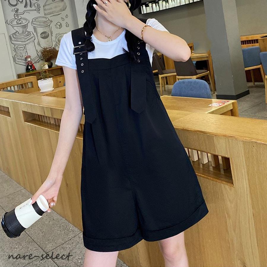 サロペット ショート丈 オールインワン : EUREKAショップ - 通販