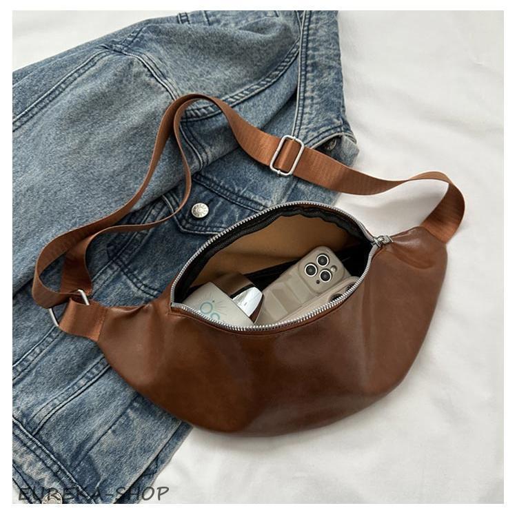 ボディバッグ レザー バッグ レディース ブラウン メンズ 斜めがけ