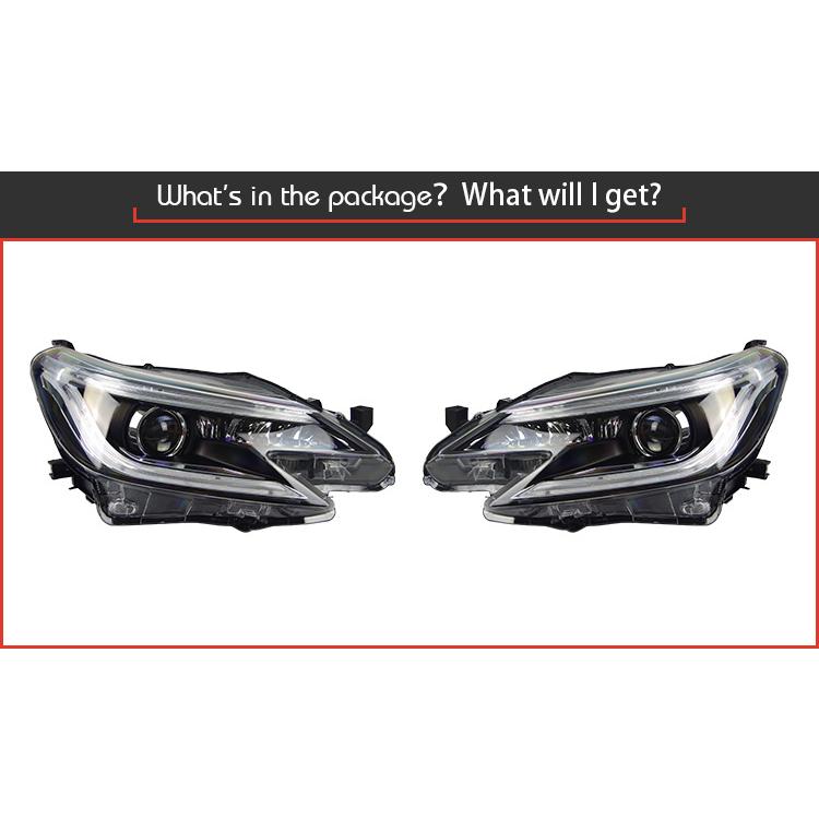 トヨタ（TOYOTA） マークX GRX130 GRX133 GRX135 130系 LED ヘッド