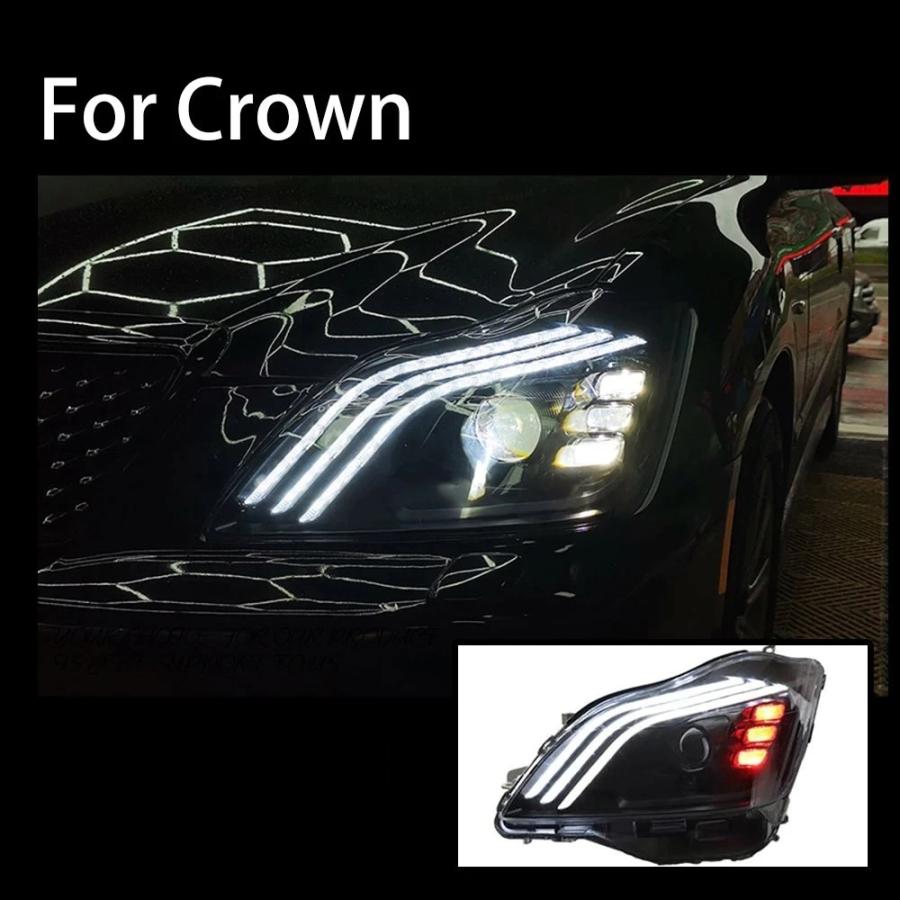 トヨタ（TOYOTA） LED ヘッドライト クラウン ゼロクラ 180系