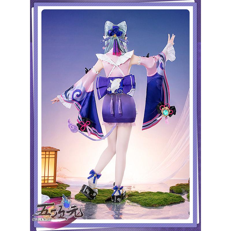 五次元 基萌 原神 コスプレ 夢見月瑞希 衣装 ※ウィッグ 靴 扇子 追加可