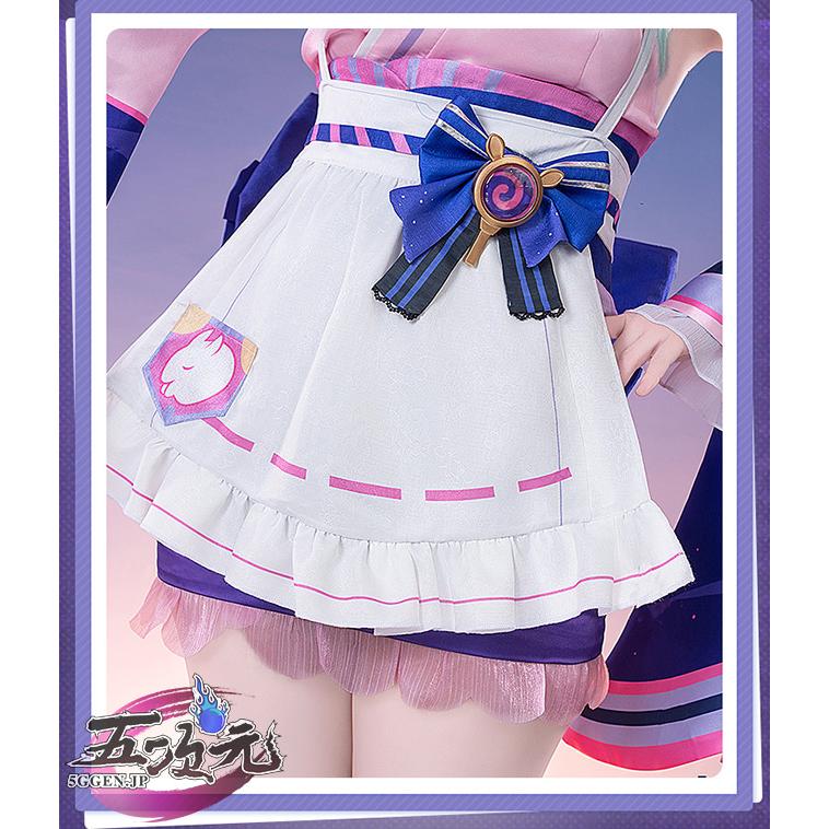 五次元 基萌 原神 コスプレ 夢見月瑞希 衣装 ※ウィッグ 靴 扇子 追加可