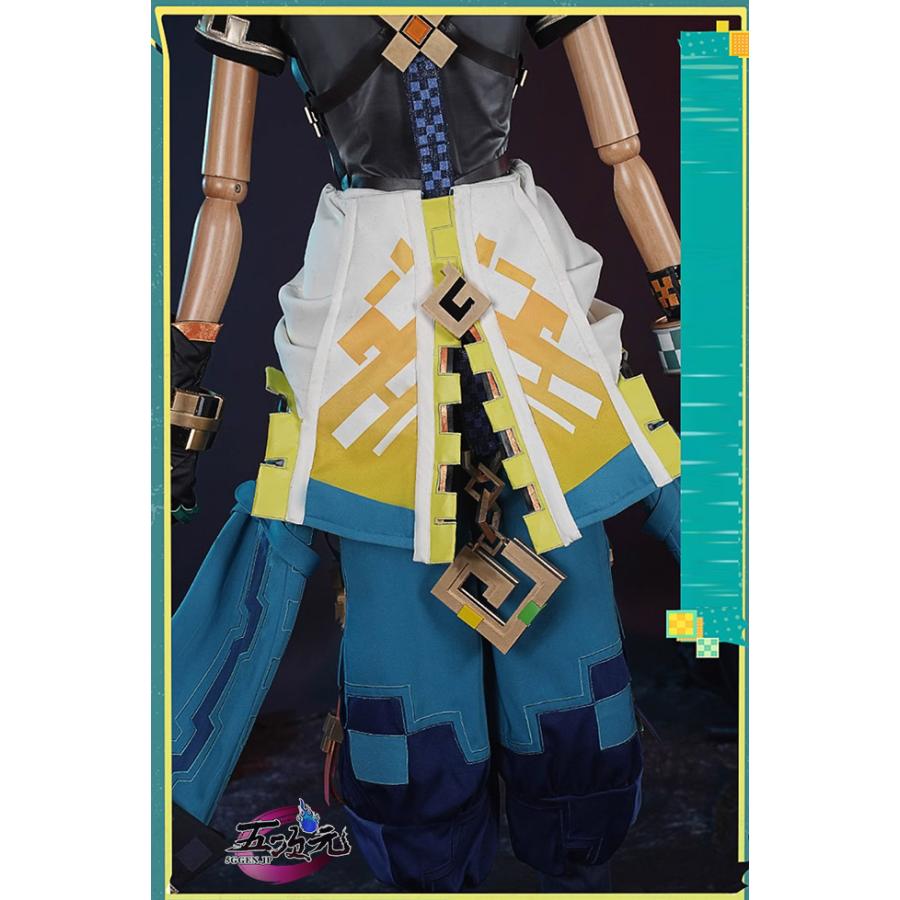 江南猫次 原神 コスプレ キィニチ 衣装 ※ウィッグ 靴 武器 追加可能