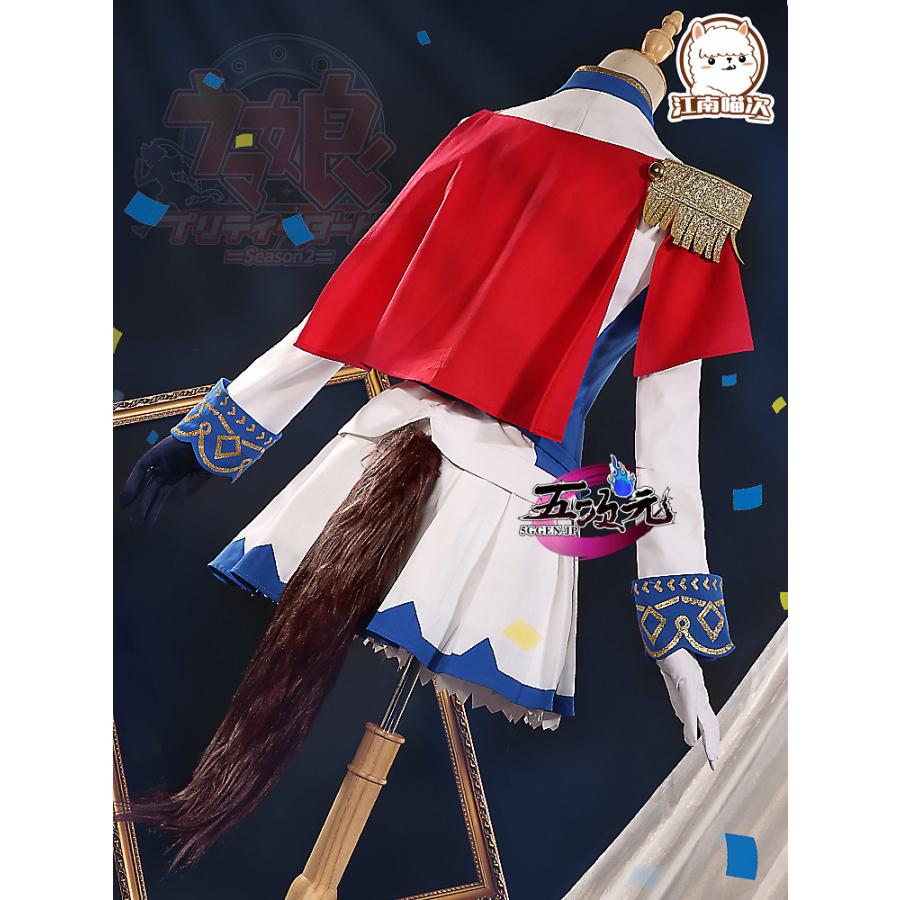 江南猫次 ウマ娘 トウカイテイオー 勝負服 コスプレ 衣装 ※ウィッグ 耳