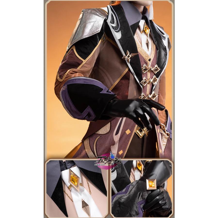 猫屋小舗 原神 コスプレ 鐘離 ショウリ 衣装 リニューアルVer