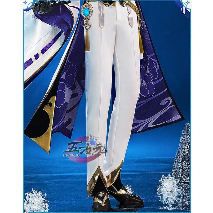 猫屋小舗 原神 コスプレ 神里綾人 衣装 ※ウィッグ 靴 武器 追加可能