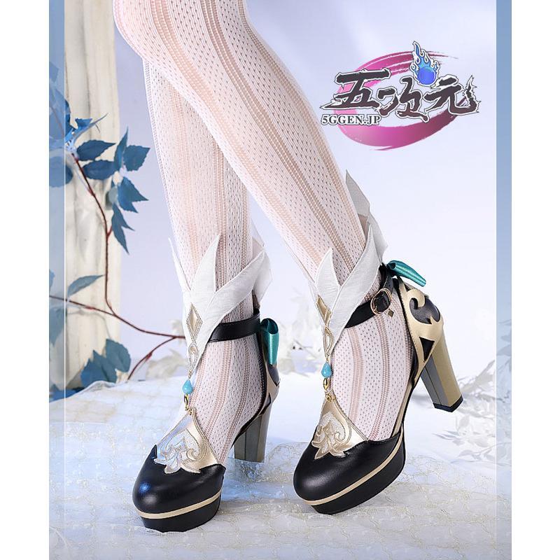 三分妄想 原神 コスプレ エスコフィエ 衣装 ※ウィッグ 靴 追加可 : 五