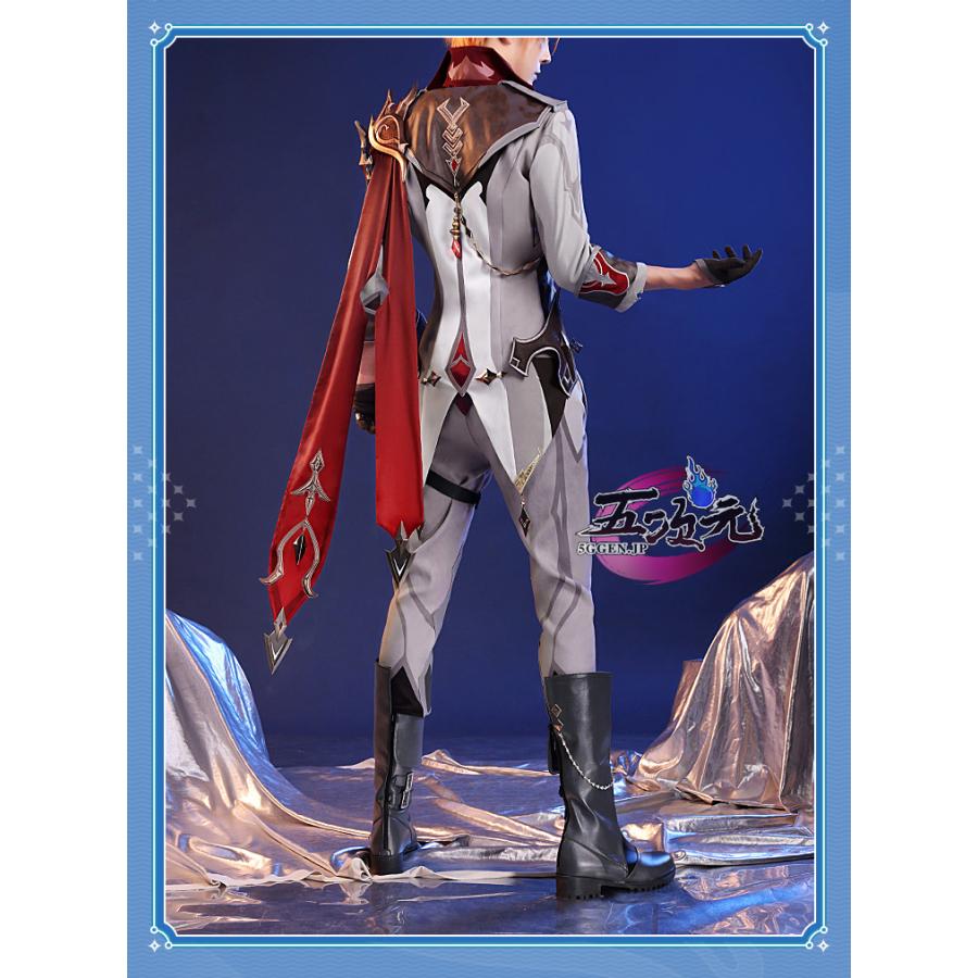 三分妄想 原神 コスプレ タルタリヤ リメイク版 衣装セット ※ウィッグ