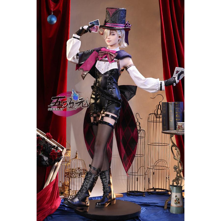 三分妄想 原神 コスプレ リネ 双子 衣装 帽子込み ※ウィッグ 鞋