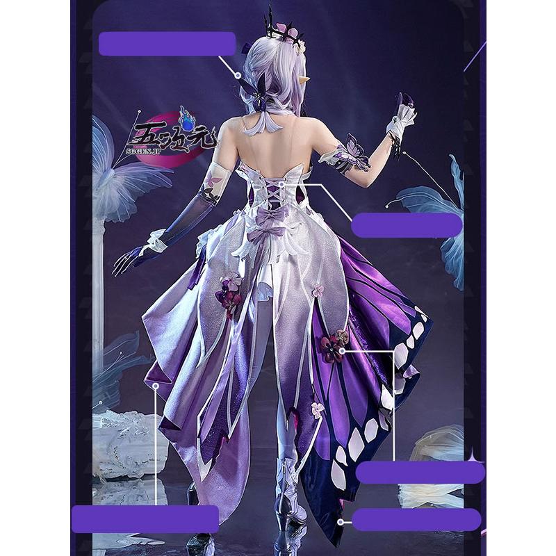 三分妄想 崩壊スターレール コスプレ キャストリス 衣装 ※ウィッグ 靴