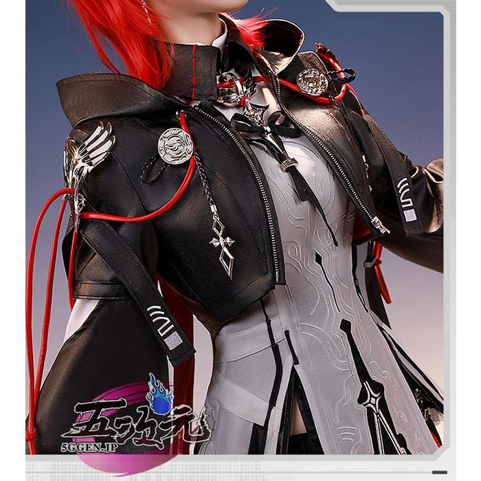 三分妄想 アークナイツ 新約エクシア コスプレ 衣装 ※ウィッグ 靴 追加