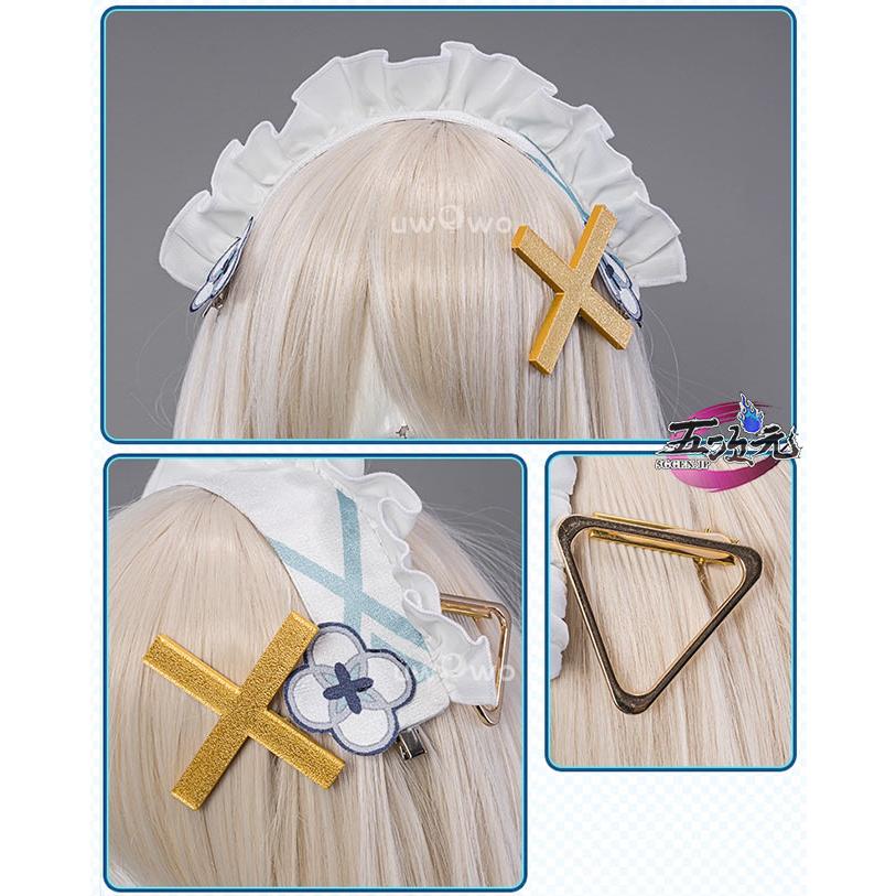 UWOWO 原神 コスプレ ファルザン メイド服 韓国カフェコラボ衣装