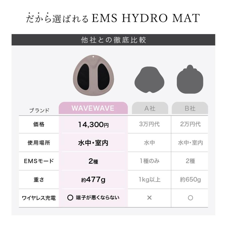 特典あり) ポイント増量 WAVEWAVE EMS Hydro Mat ハイドロマット 美尻