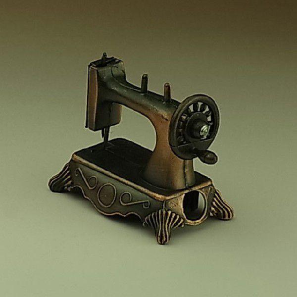 アンティーク調 鉛筆削り ミシン ミニチュア えんぴつ削り オブジェ