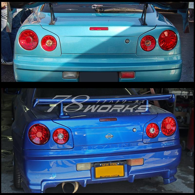 34 R34 スカイライン GT GT-R 2ドア クーペ BNR ENR ER HR LED
