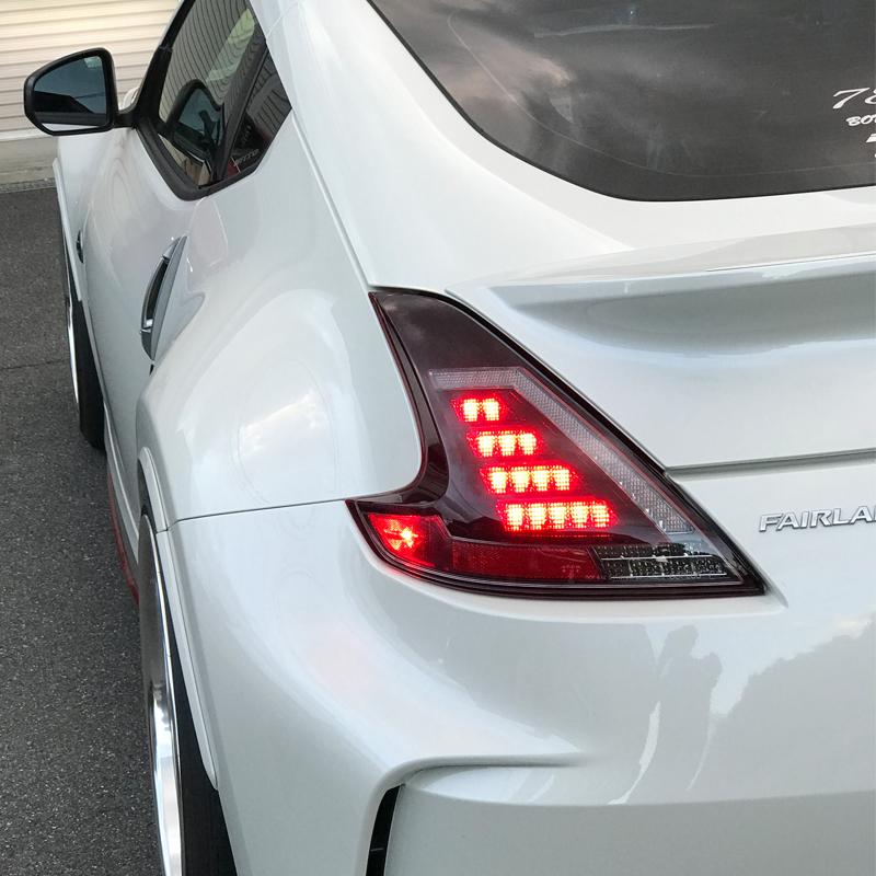 34 Z34 HZ34 370Z フェアレディZ 流れるウインカー LED テールランプ