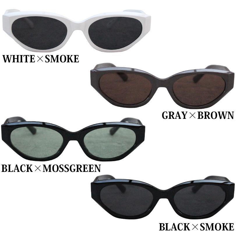 8 キャットアイサングラス メンズ レディース 黒ブチ眼鏡 伊達めがね