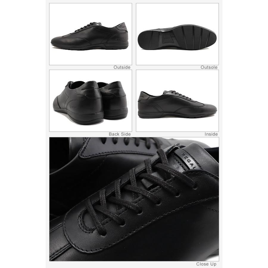 REGAL（リーガル） レースアップレザースニーカー GORE-TEX フット