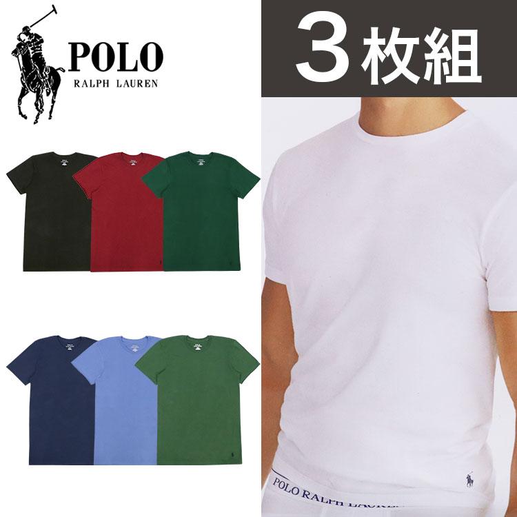 POLO RALPH LAUREN（ポロ・ラルフローレン） 3枚セット Tシャツ メンズ