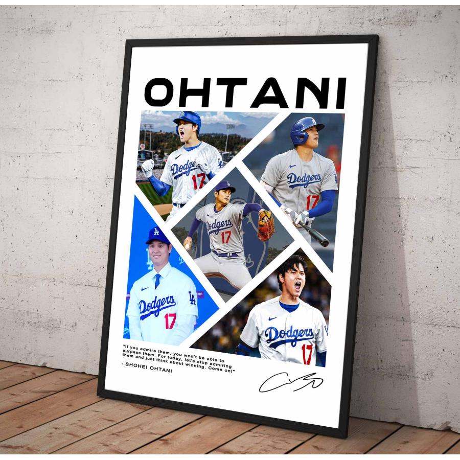ポスター 【 MLB ロサンゼルス・ドジャース 大谷翔平 】poster