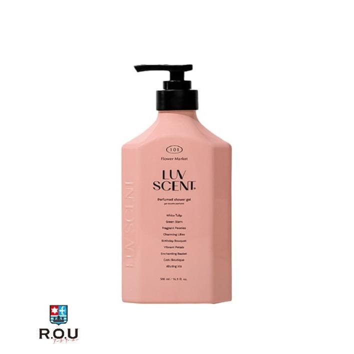 LUV SCENT ラブセント ボディウォッシュ フラワーマーケット ホワイト