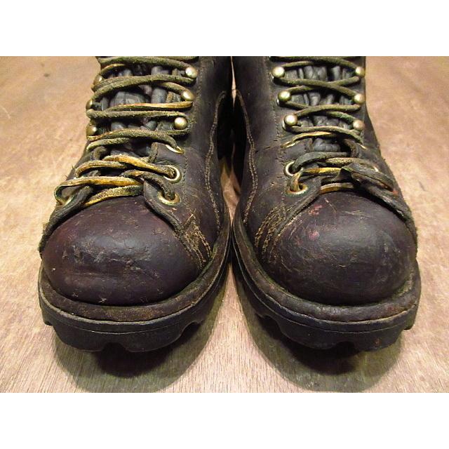 ビンテージ40's50's○Dannerレディースモンキーブーツ焦げ茶○201112n1