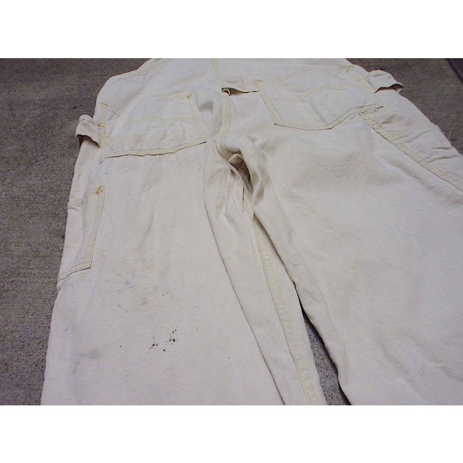 ビンテージ50's○CAN'T BUST'EMエプロン付きダブルニー生成り