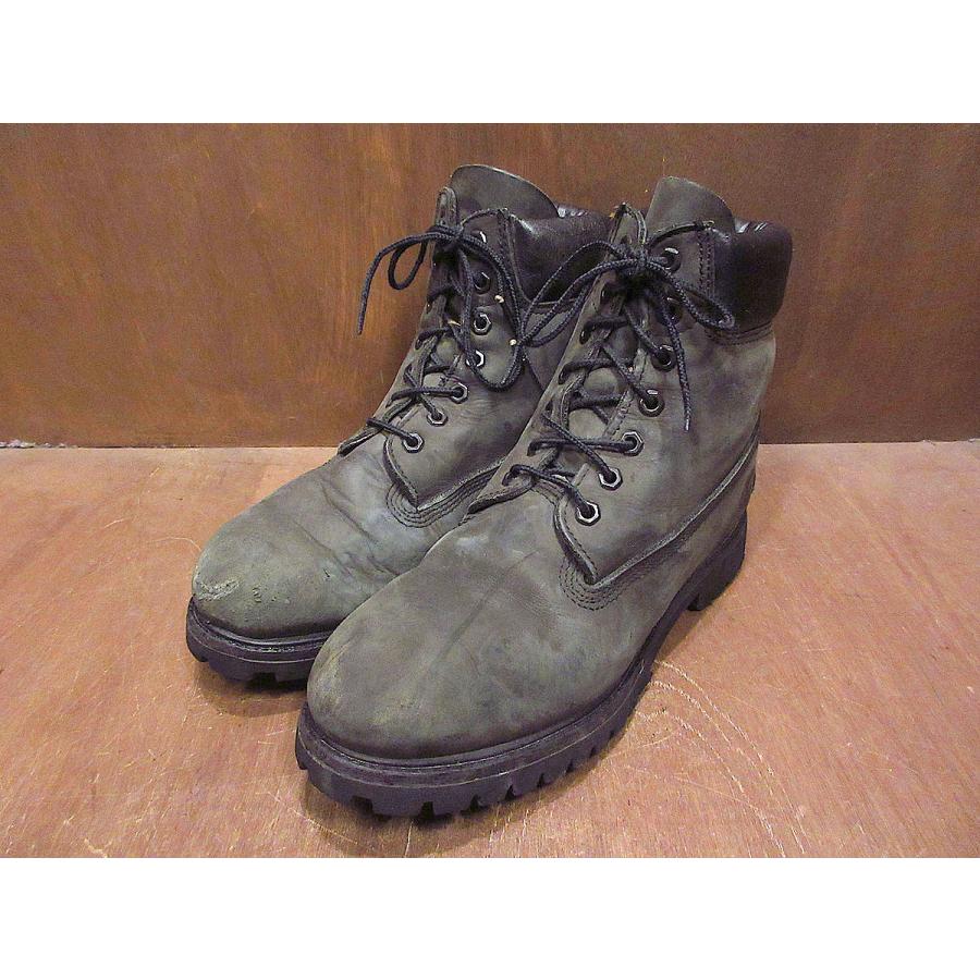 ビンテージ80's90's○Timberland黒タグ6インチプレミアムブーツsize 9