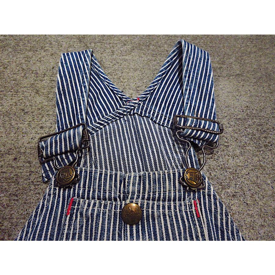 ビンテージ50's○BLUE BELLキッズヒッコリーストライプオーバーオール