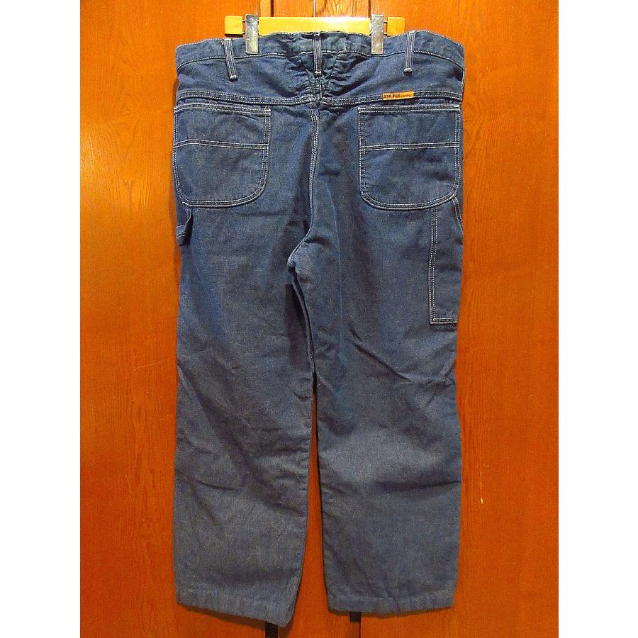 ビンテージ70's○BIG BENデニムペインターパンツ実寸98cm○230126j4-m