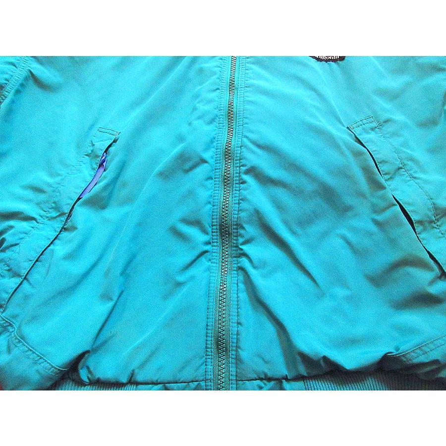 ビンテージ90's○Patagoniaシェルドシンチラ ジャケットグリーンsize 8
