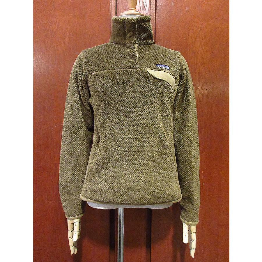 Patagonia○レディースリツールフリーススナップT茶size XS○240124i4