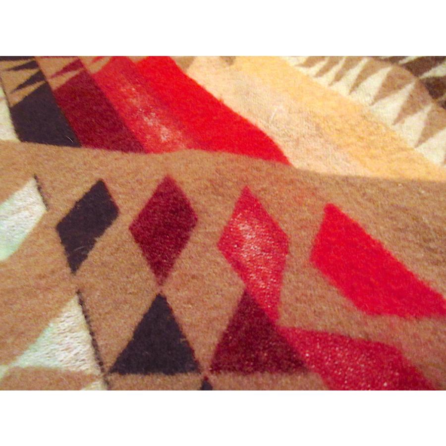 ビンテージ20's30's○PENDLETONネイティブ柄ウールブランケット約186cm