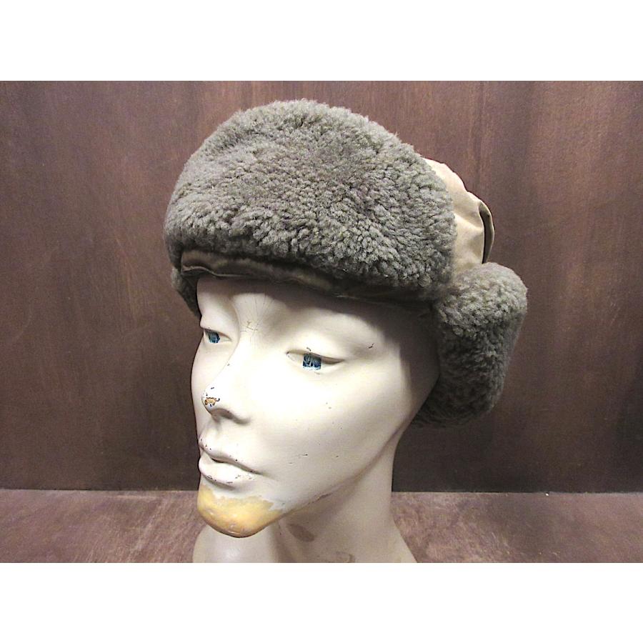 ビンテージ70's○Eddie Bauerフライトキャップカーキsize L○251208n6