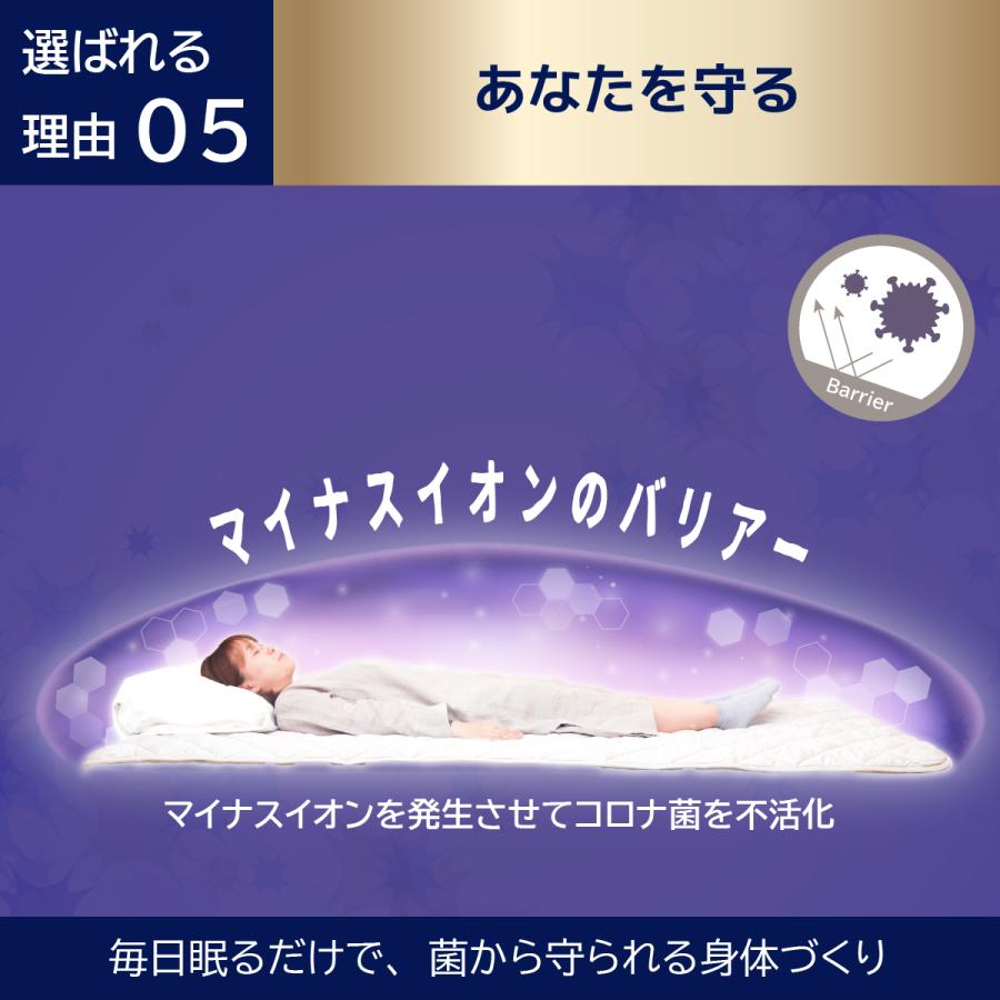 岩盤浴マット シングルサイズ COHANA 玉川温泉 ラジウム鉱石 ION SUPER