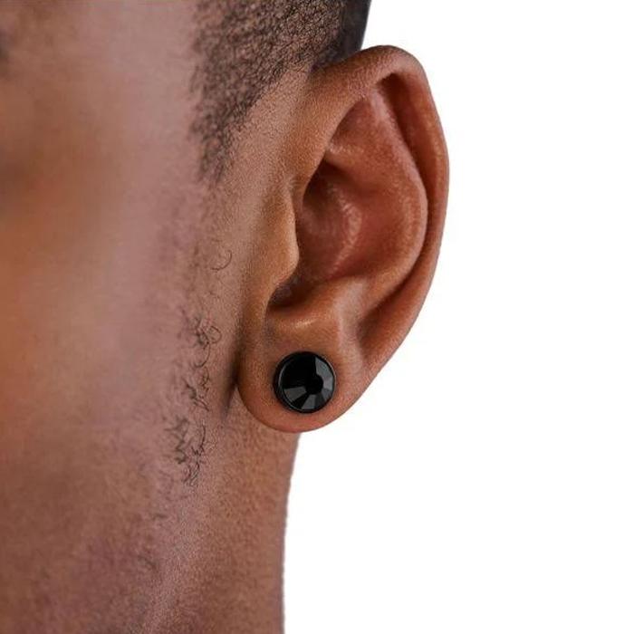 DIESEL（ディーゼル） 片耳用 シングル ピアス ブラック メンズ ユニ