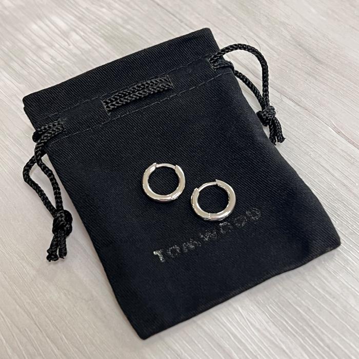 TOM WOOD（トムウッド） ピアス Classic Hoop Small Silver クラシック